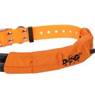 Dogtrace "Skyddsfodral till sändare", fodral till GPS halsband, tracker halsband, hundpejl, orange