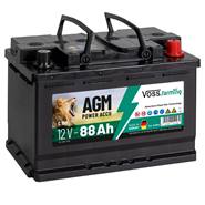 AGM-batteri "12V AGM Akku 88Ah", till stängselaggregat, VOSS.farming