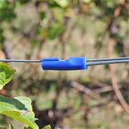 Gripple "Twister Blue" 100 st-pack, plasthylsa till trådändar, Ø 2,00-3,25 mm