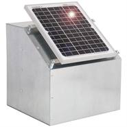 Solcellspaket: 12W solcellspanel + box + elaggregat Green Energy 12V VOSS.farming