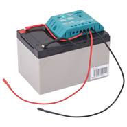 Batteri 12 volt 12 Ah, laddningsbart  AGM batteri med laddregulator, VOSS.farming
