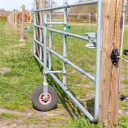 Hållare, distanshållare till stödhjul för grind, förzinkad, 2 st., VOSS.farming