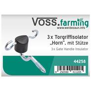 Grindankare "Horn", grindsiolator, 3-pack, VOSS.farming
