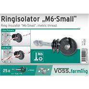 Ringisolator 25st., 36 mm, "M6-small", metrisk, VOSS.farming