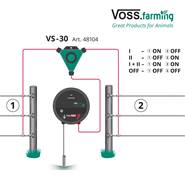 Stängselbrytare VS-30, 4 lägen, VOSS.farming