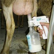 Mjölkpump, handdriven vakuumpump till får, mjölkningspump, komplett