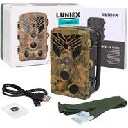 Viltkamera "LUNIOX VC24 basic", åtelkamera, 24 MP + HD video, inkl. 16 GB SD-kort