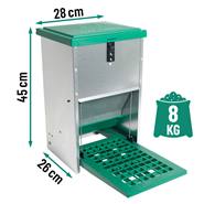 Feedomatic foderautomat med pedal (8 kg)