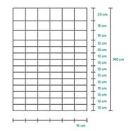 Vridknutsnät Classic 50m x 160cm, viltstängsel, 160/15/15, VOSS.farming