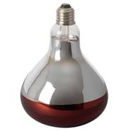 Infraröd glödlampa 250 watt, härdat glas - infraröd lampa, röd