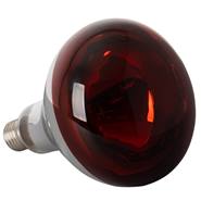 Infraröd glödlampa 150 watt, härdat glas - infraglödlampa, röd