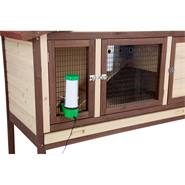 Eluppvärmd vattenautomat "NoFrost"- frostfri vattenautomat för kanin, kyckling, fågel, 330 ml