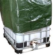 Skyddshuv till IBC-vattentank, IBC-behållare, skydd till 1000 liter IBC-tank, VOSS.garden