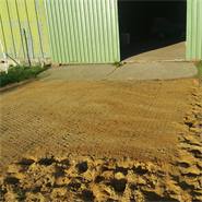 Markarmeringsmatta, markförstärkande plastmatta, gräsarmering, 10 m², 50x40x4 cm (50 st.), VOSS.farm