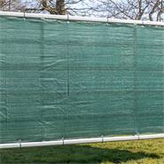 Vindnät 2,95 x 1,2 m, vindbrytande nät, vindskyddsnät till betesgrind, gårdsgrind, grön