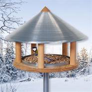 Fågelbord "Roskilde"- fågelmatare i dansk design, höjd 155 cm, inkl. stativ