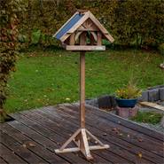 Fågelbord "Herte" - högvärdigt fågelhus inkl. stativ, VOSS.garden