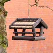 Fågelbord "Elga", vackert fågelbord i trä, för upphängning, VOSS.garden
