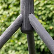 Stativ till fågelbord, "Norre", ca. 90 cm, stolpe till fågelbord, VOSS.garden