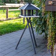 Fågelbord "Jork" i trä inkl. stativ, VOSS.garden