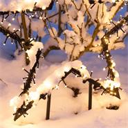 Julbelysning LED-stjärna siluett, trädgårdsdekoration, julstjärna stående, 77 cm, VOSS.garden