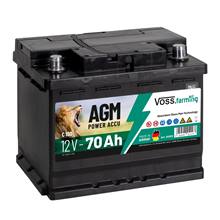 AGM-batteri "12V AGM Akku 70Ah", till stängselaggregat, VOSS.farming