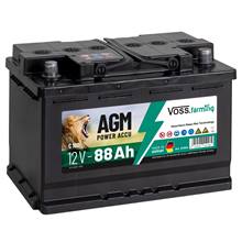 AGM-batteri "12V AGM Akku 88Ah", till stängselaggregat, VOSS.farming