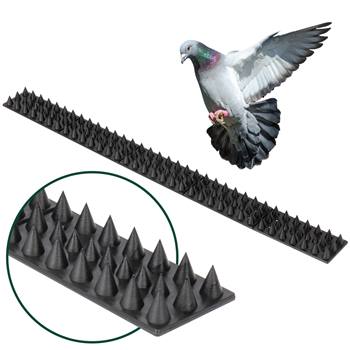 Fågeltaggar "Prickler Strip", fågelpiggar plast, anti-klättringstaggar mot mård, katt, 50 cm, VOSS.g