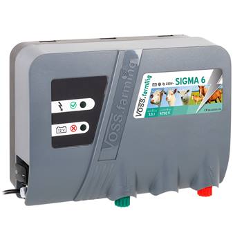 Elstängselaggregat "Sigma 6" kombiaggregat, 12V, 230V, VOSS.farming