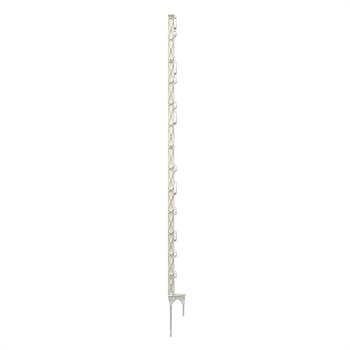 Stängselstolpar SuperFlex, 20-pack, 158 cm (136cm över marken), dubbelspetsad, vit