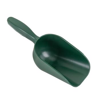 Foderskopa, ca. 0,5 l, grön, plast