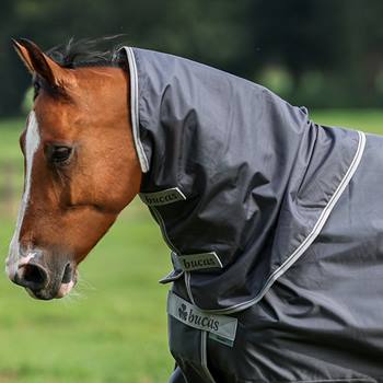 Halsdel Bucas Smartex Combi Neck 0 g, vattentät, vindtät, ventilerande, silver